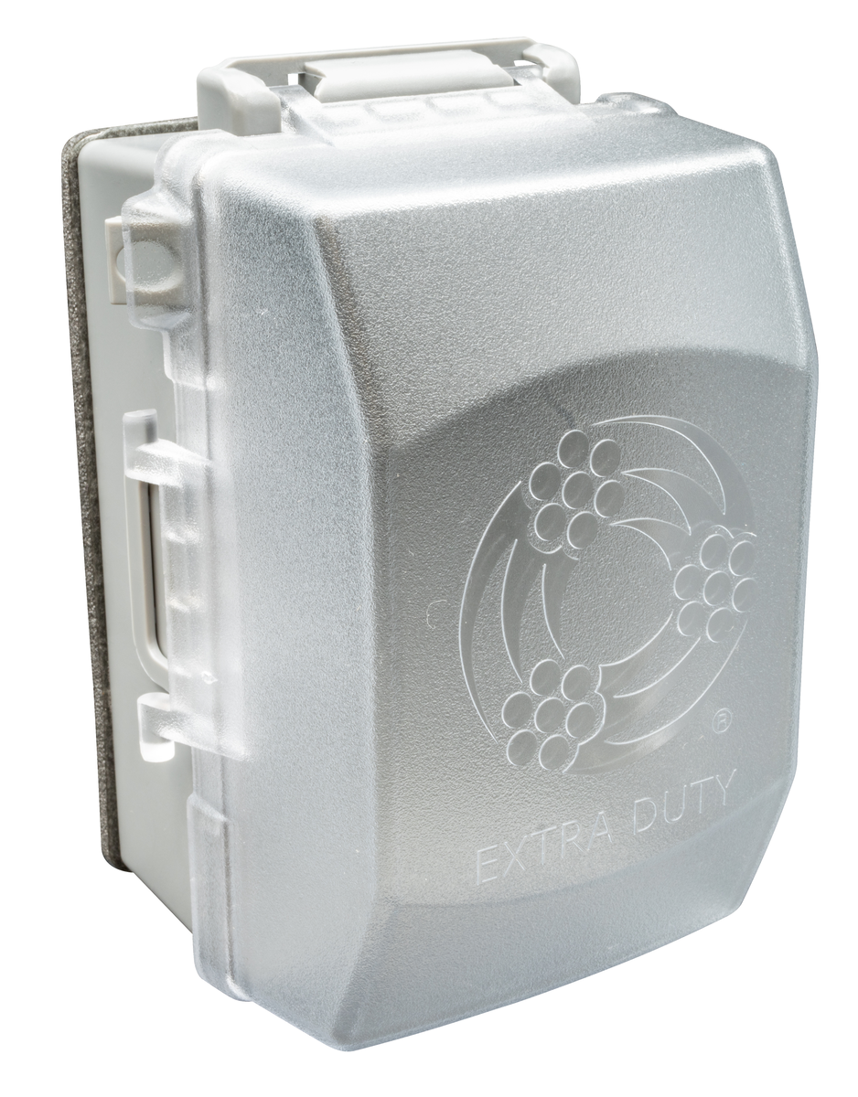 SOUTHWIRE 1GIU-C 1-GANG WHILE IN-USE COVER RATED EXTRA DUTY 18 IN 1, CLEAR