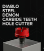 DIABLO TOOLS DHS1750CF 1-3/4" Steel Demon™ Carbide Teeth Hole Cutter