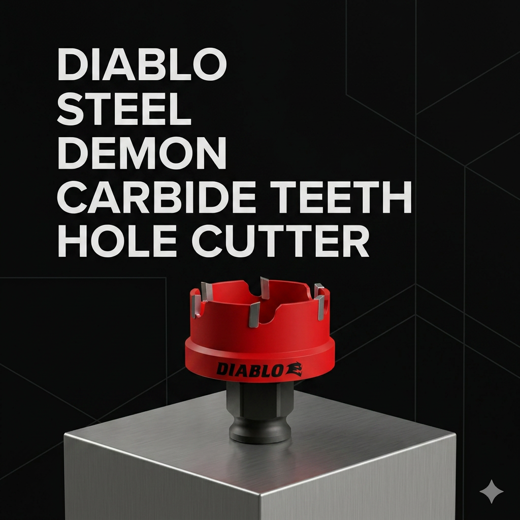 DIABLO TOOLS DHS1750CF 1-3/4" Steel Demon™ Carbide Teeth Hole Cutter