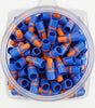 Ideal 30-643J Twister® ProFLEX™ Mini Wire Connector, Orange/Blue (Jar of 500)