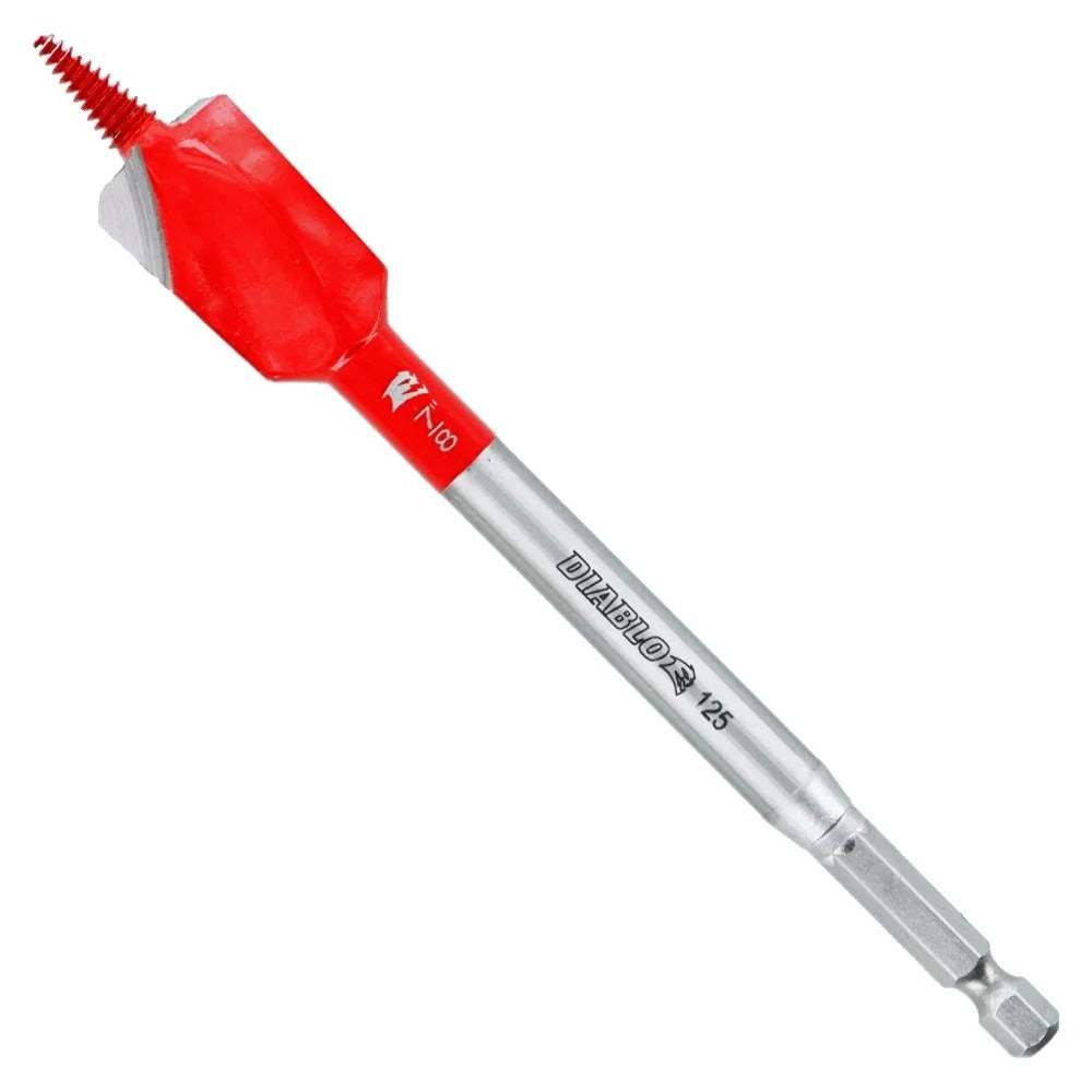 DIABLO TOOLS DSPD4040 7/8" x 6" Demo Demon™ Spade Bit for Nail-Embedded Wood
