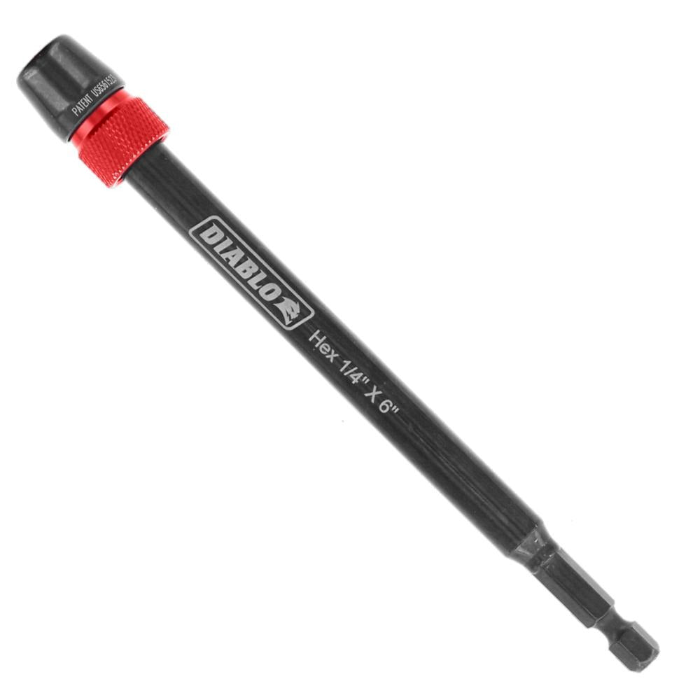 DIABLO TOOLS DXT1010 1/4" x 6" Universal Extension for Drills