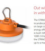 RAB STRING34-100 LED TEMP STRING LIGHT 100FT W/2-PRONG PLUG 130W16000Lm 50K 120V