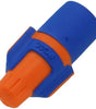 Ideal 30-643J Twister® ProFLEX™ Mini Wire Connector, Orange/Blue (Jar of 500)