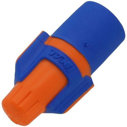 Ideal 30-643J Twister® ProFLEX™ Mini Wire Connector, Orange/Blue (Jar of 500)