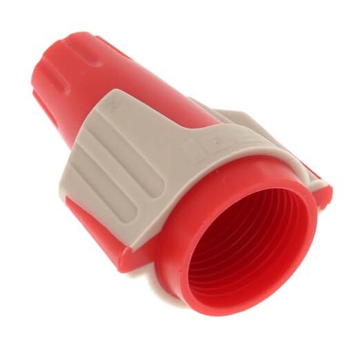IDEAL ELECTRICAL 30-644J Twister® PRO 344 Wire Connector, Red/Tan (Box of 500)