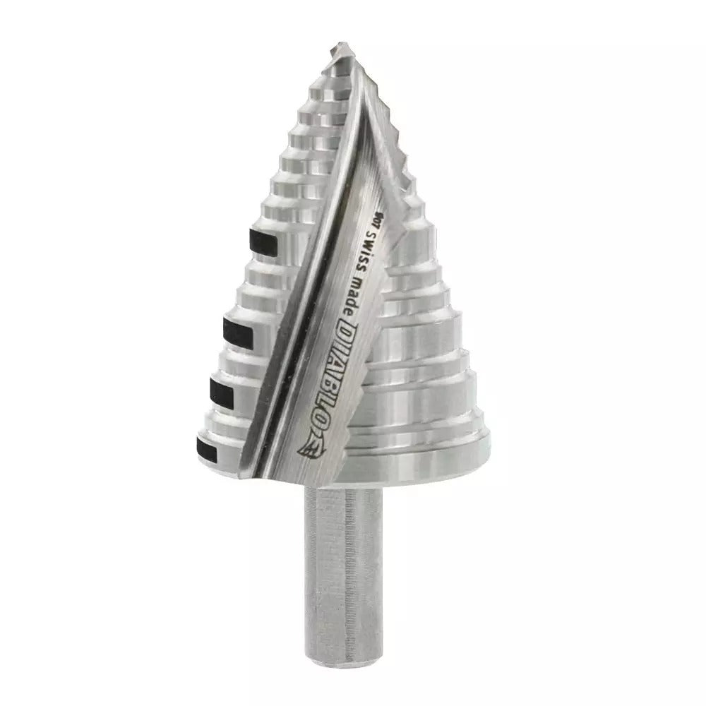 DIABLO TOOLS DSD1375S15 7/8" - 1-3/8" Impact Step Drill Bit (15 Steps)