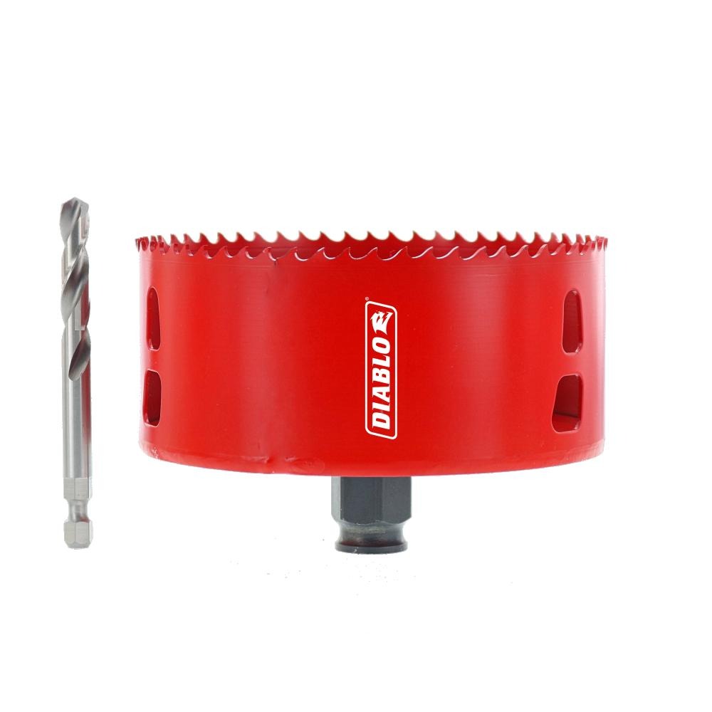 DIABLO TOOLS DHS4375RL 4-3/8" Recessed Lighting Hole Saw